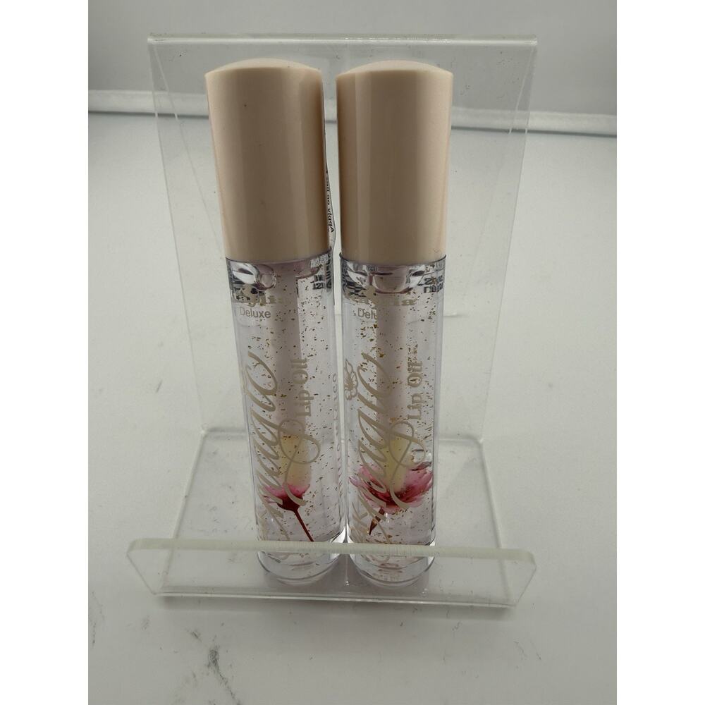 Italia Deluxe 24K Magic Lip Oil Clear Hydrating Gloss Magical Change Of Color